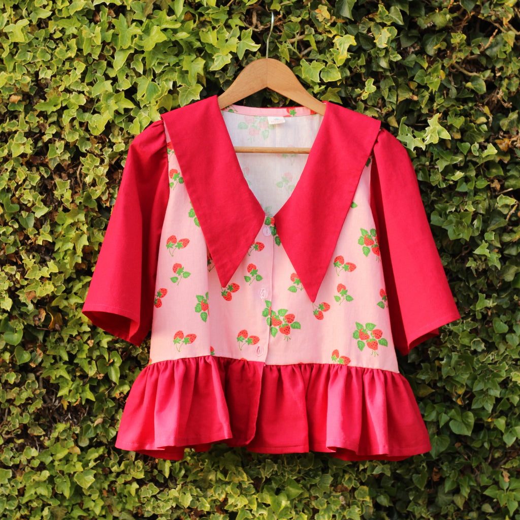The Strawberry Lemonade Blouse
