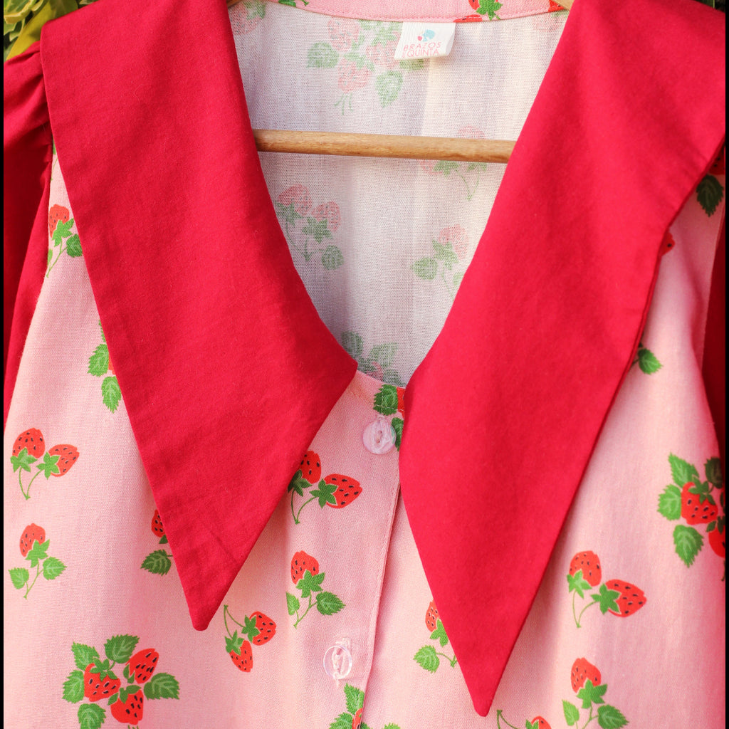 The Strawberry Lemonade Blouse